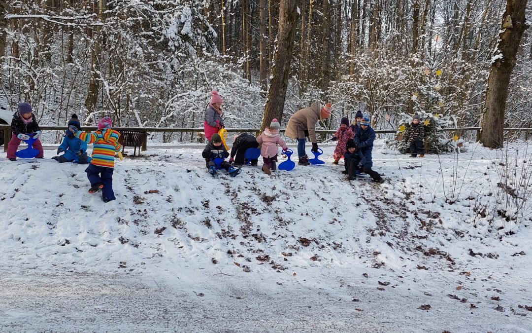 Der erste Schnee im diesen Jahr