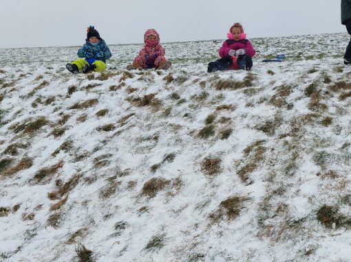 Winter im Naturkindergarten