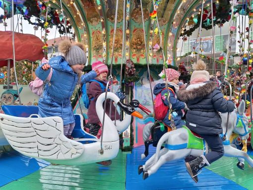 Mit den Vorschulkindern auf den Weihnachtsmarkt in Ulm